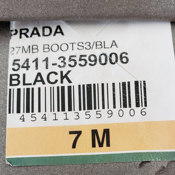 Prada Leather Over the Knee Boots - US Size 7M - Picture 9 of 9